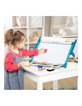 Magnetic Tabletop Easel Melissa & Doug juego arte y manualidades infantil unisex