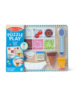 Puzzle mágnetico Helado Melissa & Doug juego didáctico infantil unisex
