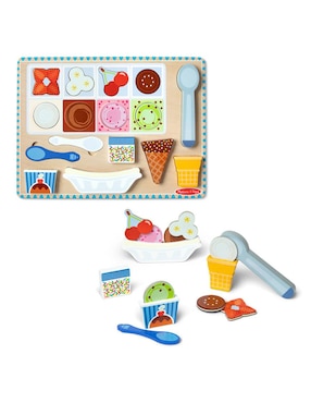 Puzzle mágnetico Helado Melissa & Doug juego didáctico infantil unisex