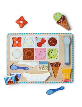 Puzzle mágnetico Helado Melissa & Doug juego didáctico infantil unisex