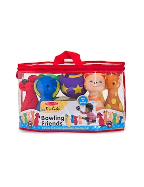 Set juego spin master Melissa & Doug Bowling Friends