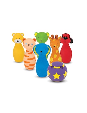 Set juego spin master Melissa & Doug Bowling Friends