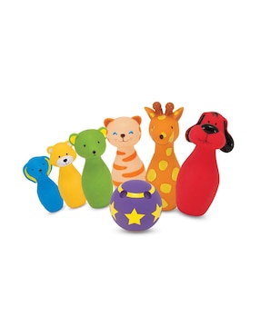 Set juego spin master Melissa & Doug Bowling Friends