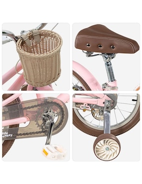 Bicicleta infantil Centurfit rodada 16 unisex