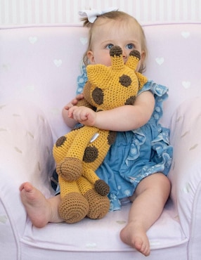 Peluche de jirafa Zana hecho a mano de 34 cm