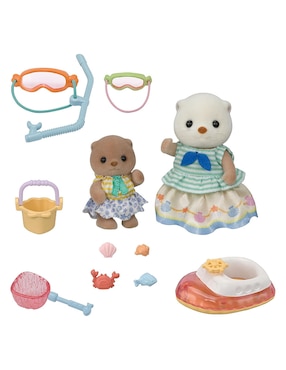 Set muñecas Sylvanian Families Sea Otter Sisters