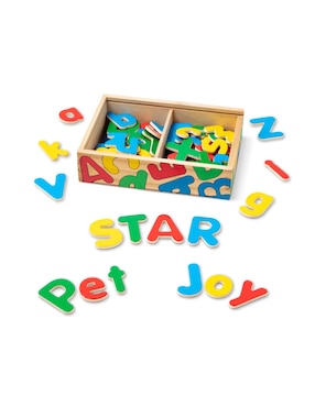 Set juego Spin Master SM Melissa & Doug MDT MGA Alfabeto Magnético