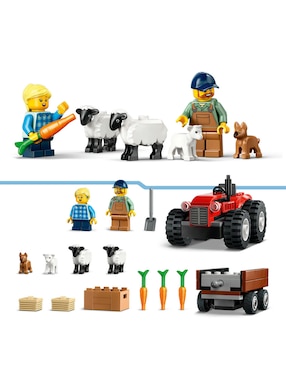 Lego City Tractor con Remolque y Oveja 60461