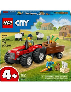 Lego City Tractor con Remolque y Oveja 60461