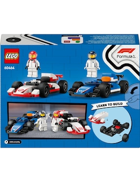 Lego City F1 Williams Racing & Autos de Carrera Haas F1 60464
