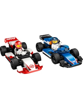 Lego City F1 Williams Racing & Autos de Carrera Haas F1 60464