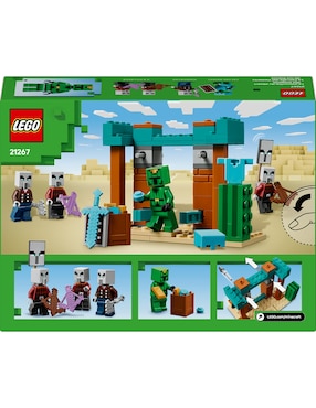 Lego Minecraft The Illager Desert Patrol 21267