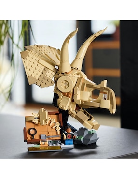 Lego Jurassic World Fósiles de Dinosaurio: Cráneo de Triceratops 76969