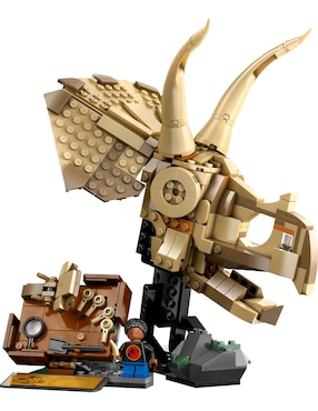 Lego Jurassic World Fósiles de Dinosaurio: Cráneo de Triceratops 76969