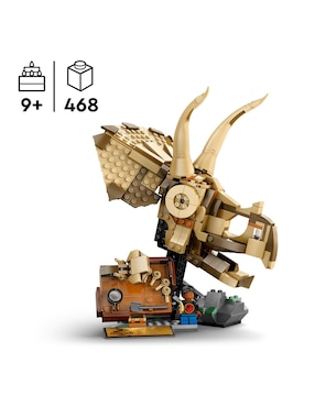 Lego Jurassic World Fósiles de Dinosaurio: Cráneo de Triceratops 76969
