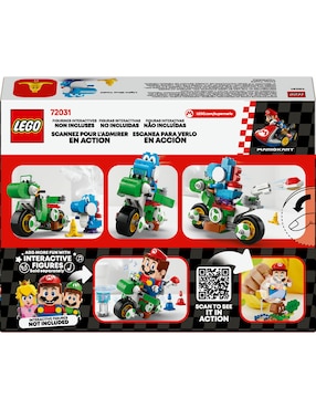 Lego Super Mario Mario Kart: Moto Yoshi 72031