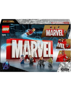 Lego Super Heroes Marvel Marvel Logo 76313