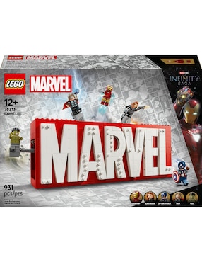 Lego Super Heroes Marvel Marvel Logo 76313