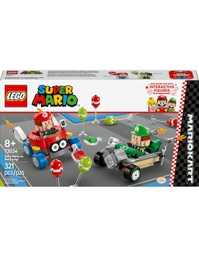 Lego Super Mario Bebé Mario vs. Bebé Luigi 72034 Mario Kart