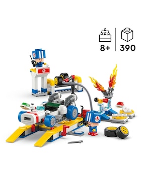 Lego Super Mario Mario Kart: Garaje de Toad 72035