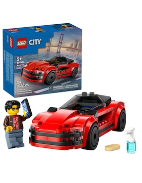 Lego City Auto Deportivo Rojo 60448