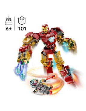 Lego Super Heroes Avengers Armadura Robótica de Iron Man vs. Ultrón 76307 Marvel