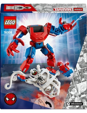 Lego Super Heroes Marvel Spider-Man Mech vs Anti Venom 76308