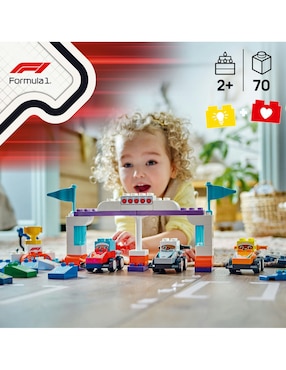 Lego Duplo F1 Team Racing Cars & Drivers 10445