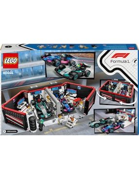 Lego City Garaje de F1 y Auto Mercedes-AMG 6 Alpine 60444