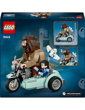 Lego Harry Potter Viaje en Moto de Hagrid y Harry 76443