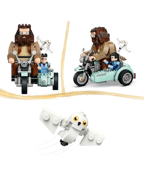 Lego Harry Potter Viaje en Moto de Hagrid y Harry 76443