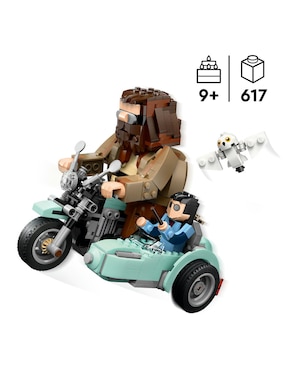 Lego Harry Potter Viaje en Moto de Hagrid y Harry 76443