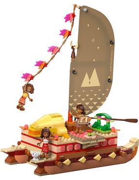 Lego Disney Animation Canoa de Aventuras de Moana 43270