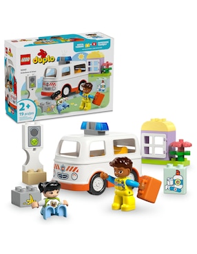 Lego Duplo Ambulancia Y Conductor 10447