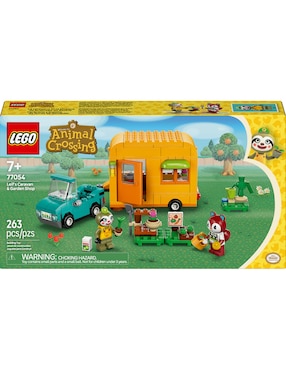 Lego Animal Crossing LEGO Caravana y Puesto de Flores de Gandulio 77054