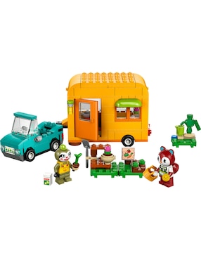 Lego Animal Crossing LEGO Caravana y Puesto de Flores de Gandulio 77054