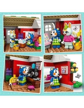 Lego Animal Crossing LEGO Tienda de ropa de las Hermanas Manitas 77055