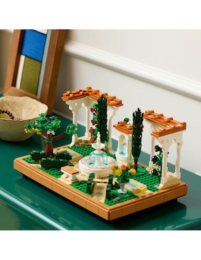 Lego Icons Jardín con fuente 10359