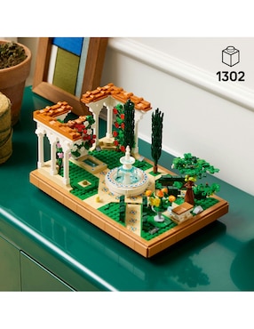 Lego Icons Jardín con fuente 10359