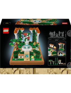 Lego Icons Jardín con fuente 10359