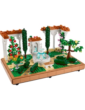 Lego Icons Jardín con fuente 10359