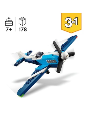 Lego Creator Aeronave: Avión de Carreras 31160