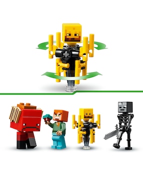 Lego Minecraft La Batalla de Lava del Inframundo 21266