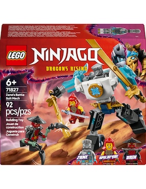 Lego Ninjago Armadura Robótica de Combate de Zane 71827