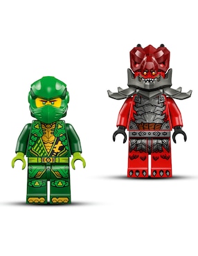 Lego Ninjago Auto de Carreras con Motor de Carga Manual de Lloyd 71828