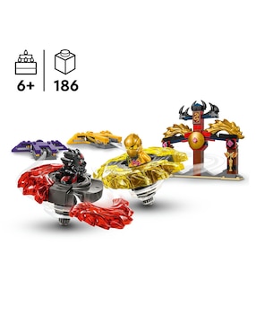 Lego Ninjago Pack de Combate: Spinjitzu del Dragón 71826 Dragons Rising