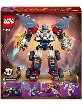 Lego Ninjago Mech Ultra Combo de Zane 71834