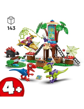 Lego Spidey Spidey y Gobby: Batalla de Raptores en la Base de la Casa del Árbol 11200 Marvel
