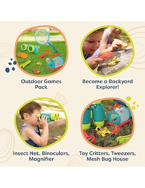 Set De Explorador Battat juego didáctico infantil unisex