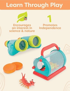 Set De Explorador Battat juego didáctico infantil unisex